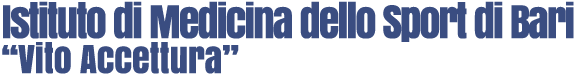 ISTITUTO DI MEDICINA DELLO SPORT
